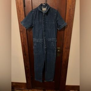 Everlane denim jumpsuit